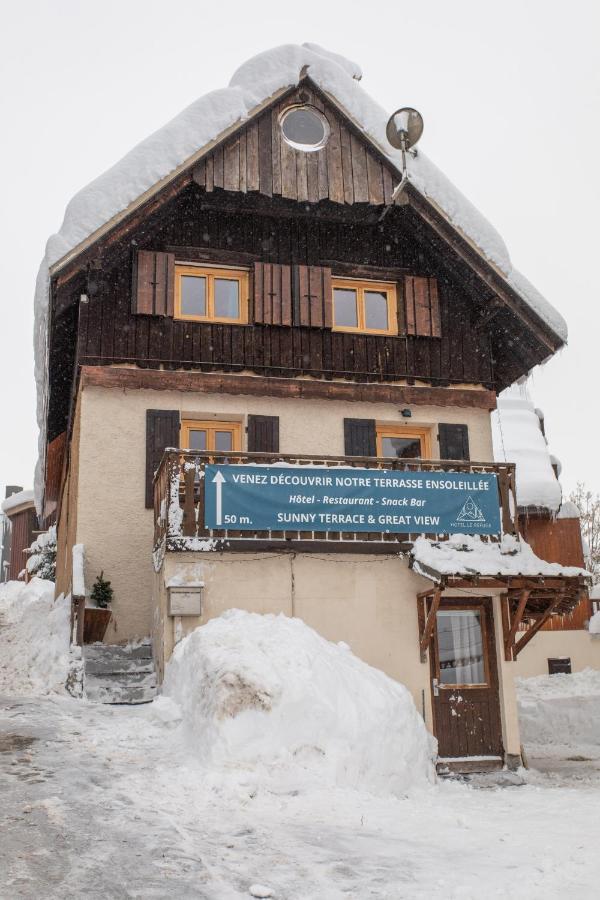 Chalet Les Vieux Murs Alpe d'Huez Exterior foto